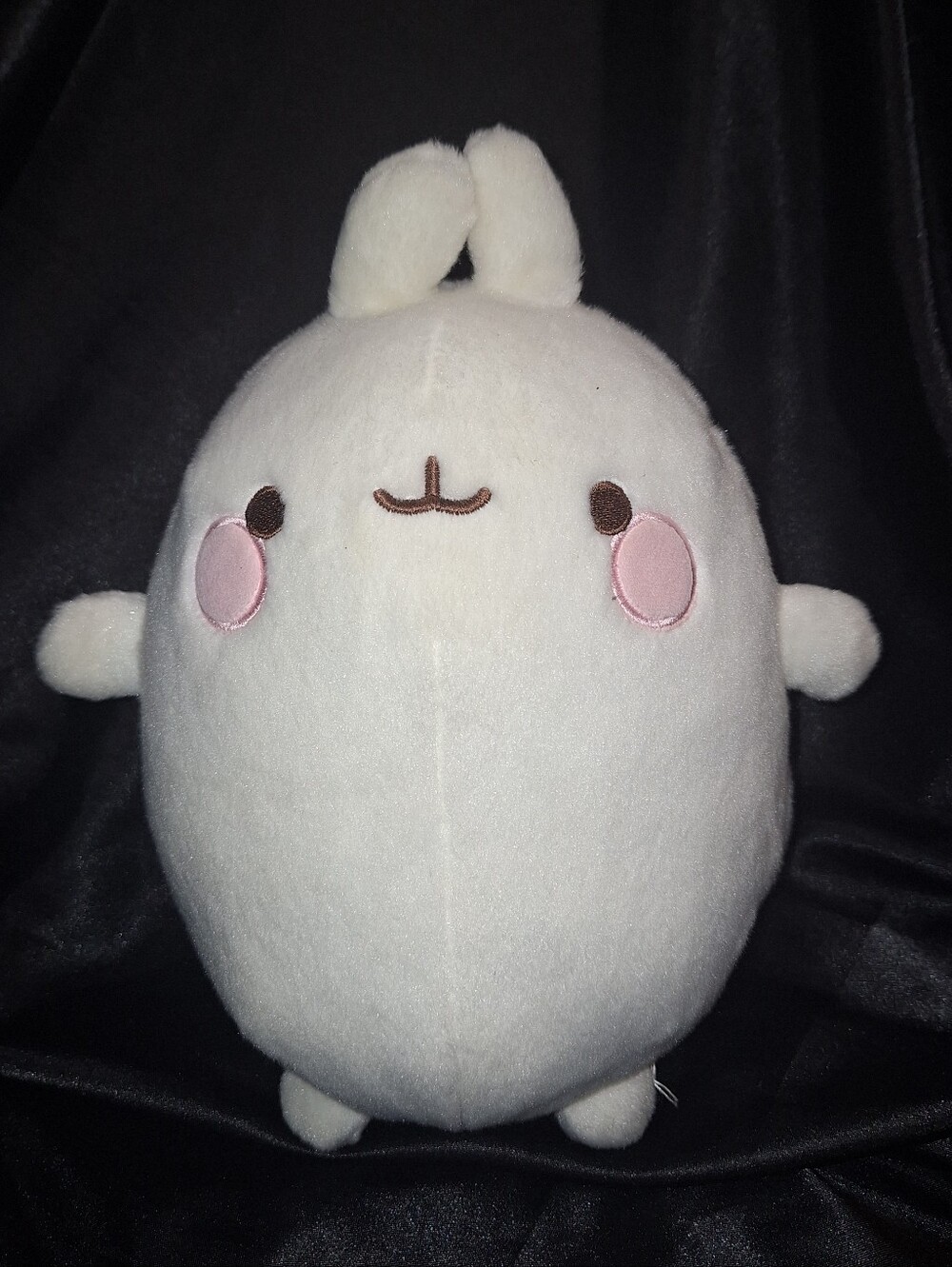 Aurora Chubby Bunny Plush~Molang~Med Rabbit~10 Inch~Hye-Ji Yoon~Millimages~2021